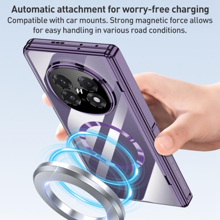 For OPPO Find N5 GKK Magnetic Fold Hinge Side Holder Magsafe Integrated Phone Case