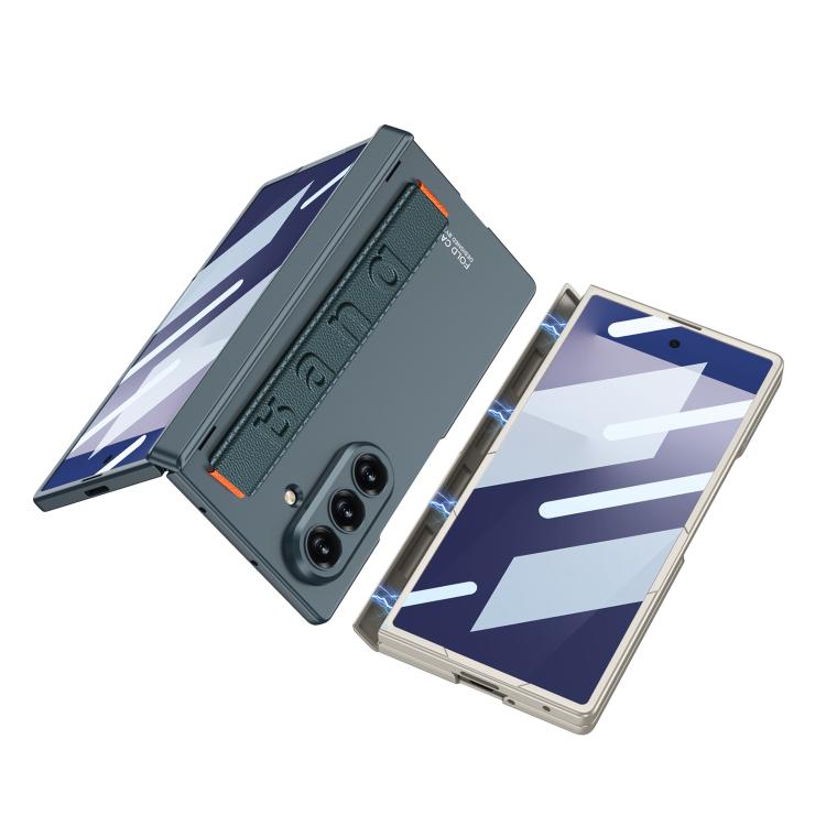 For Samsung Galaxy Z Fold7 5G GKK Integrated Magnetic Folding Hinged Wristband Phone Case