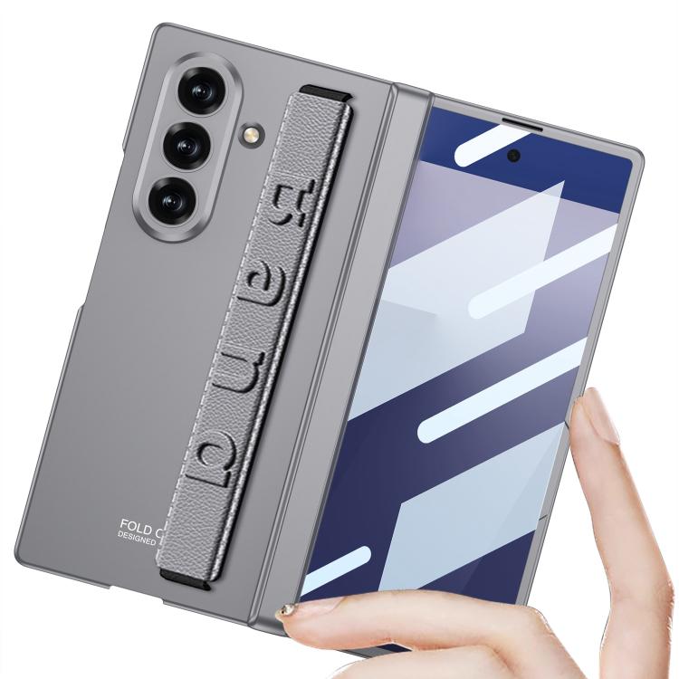 For Samsung Galaxy Z Fold7 5G GKK Integrated Magnetic Folding Hinged Wristband Phone Case