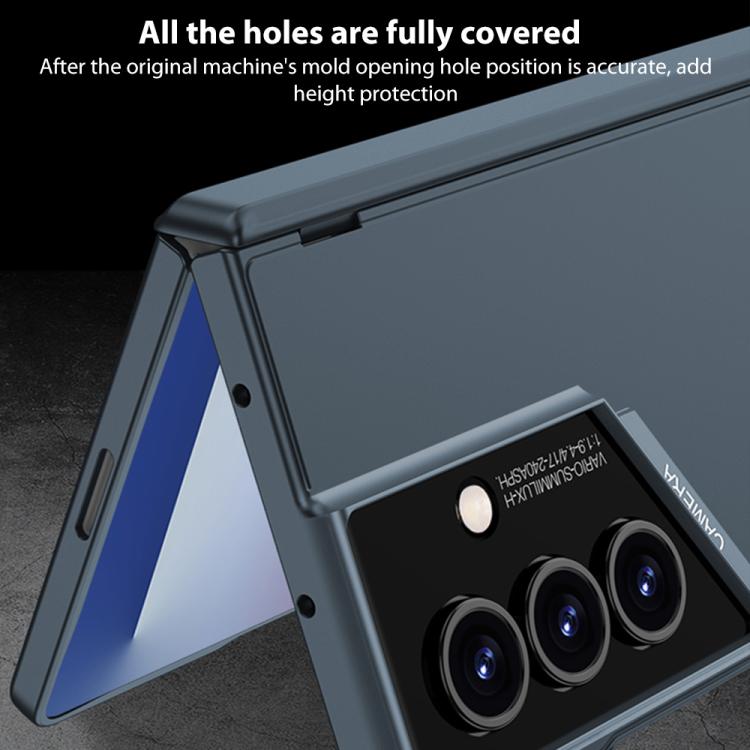For Samsung Galaxy Z Fold7 5G GKK Integrated Raptor Magnetic Folding Hinge Phone Case