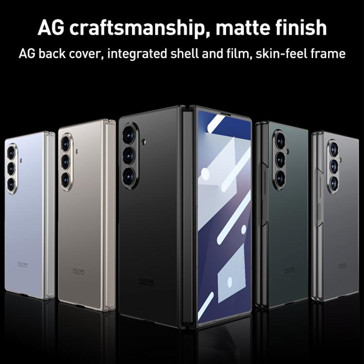 For Samsung Galaxy Z Fold7 5G GKK Integrated AG Craft Skin Feel Full Coverage Phone Case