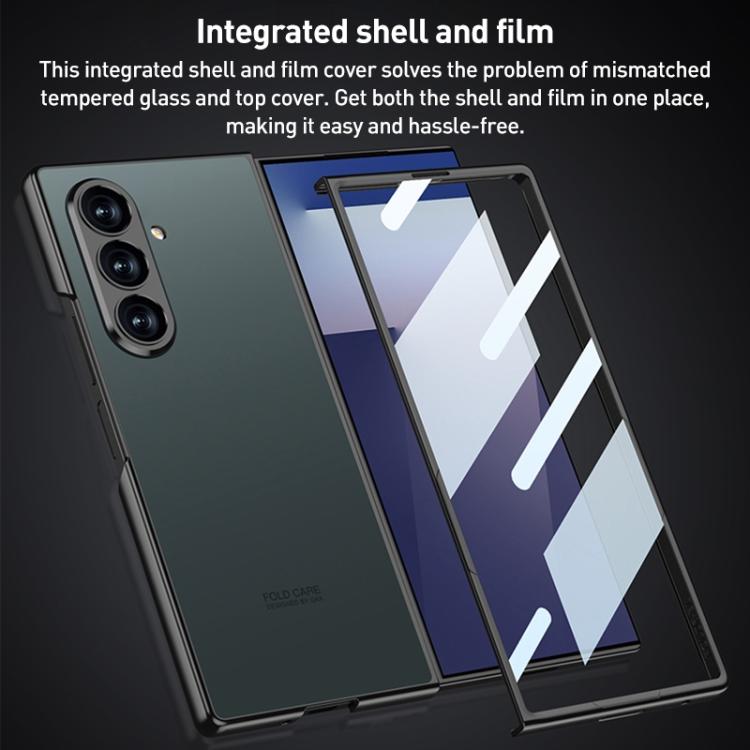For Samsung Galaxy Z Fold7 5G GKK Integrated AG Craft Skin Feel Full Coverage Phone Case