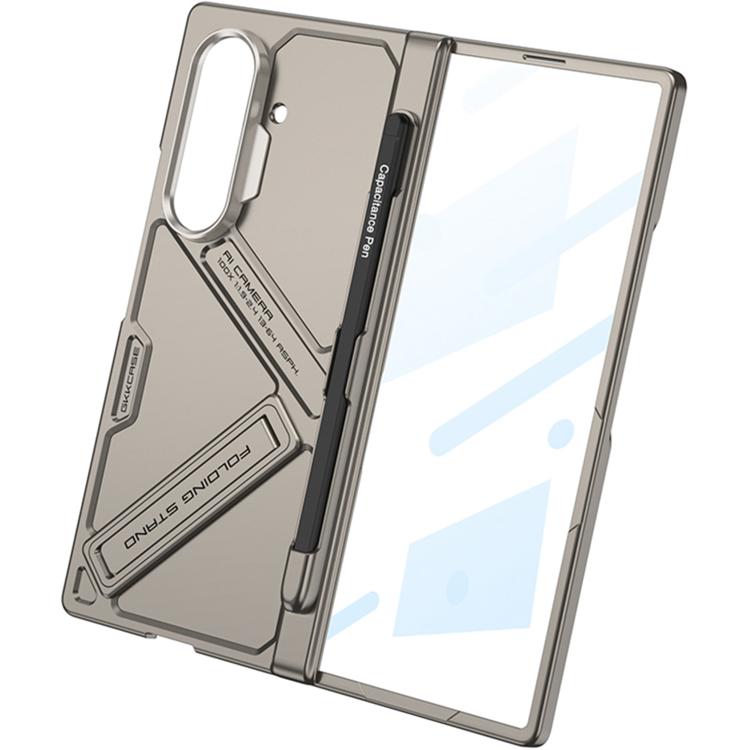 For Samsung Galaxy Z Fold7 5G GKK Integrated Magnetic Folding Hinge Vision Phone Case with Pen