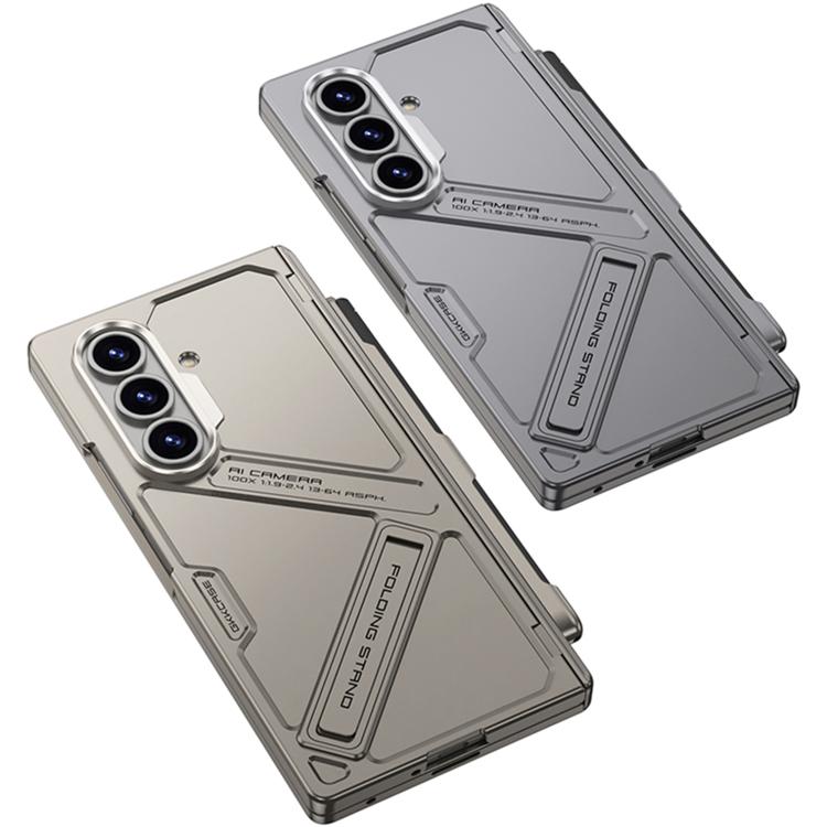 For Samsung Galaxy Z Fold7 5G GKK Integrated Magnetic Folding Hinge Vision Phone Case with Pen