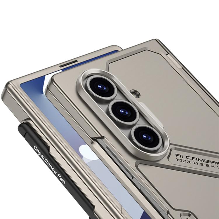 For Samsung Galaxy Z Fold7 5G GKK Integrated Magnetic Folding Hinge Vision Phone Case with Pen