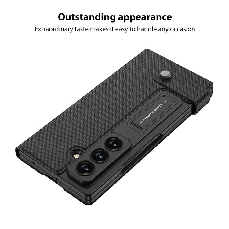 For Samsung Galaxy Z Fold7 5G GKK Integrated Flip Wallet Leather Phone Case
