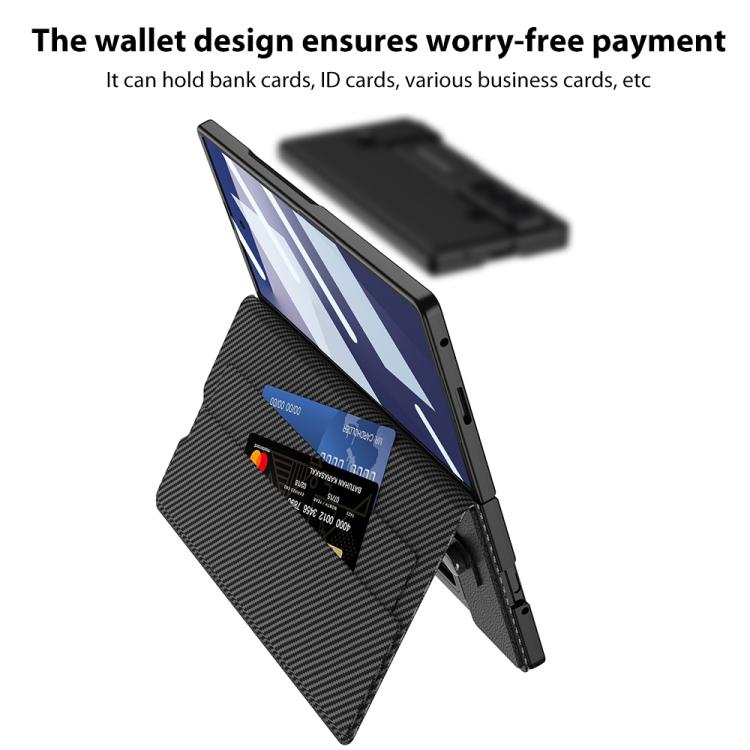 For Samsung Galaxy Z Fold7 5G GKK Integrated Flip Wallet Leather Phone Case