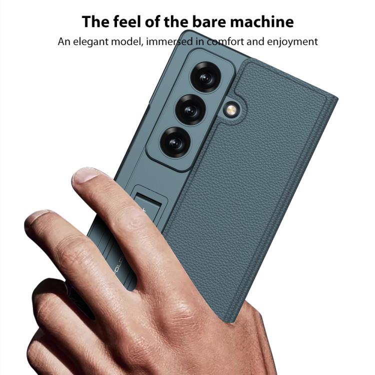 For Samsung Galaxy Z Fold7 5G GKK Integrated Flip Wallet Leather Phone Case