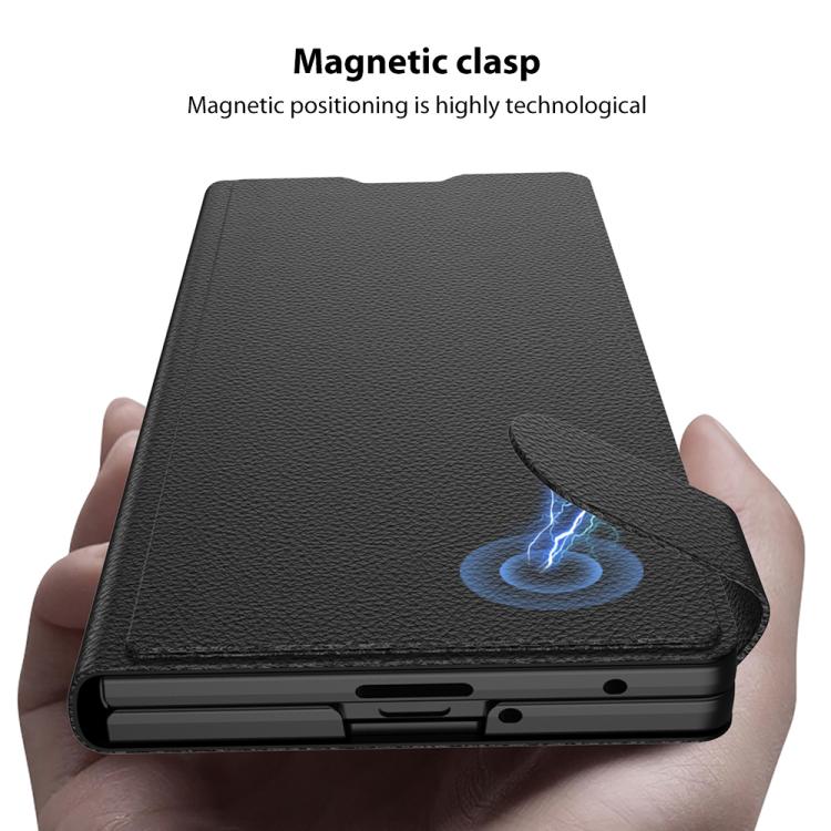For Samsung Galaxy Z Fold7 5G GKK Integrated Flip Wallet Leather Phone Case