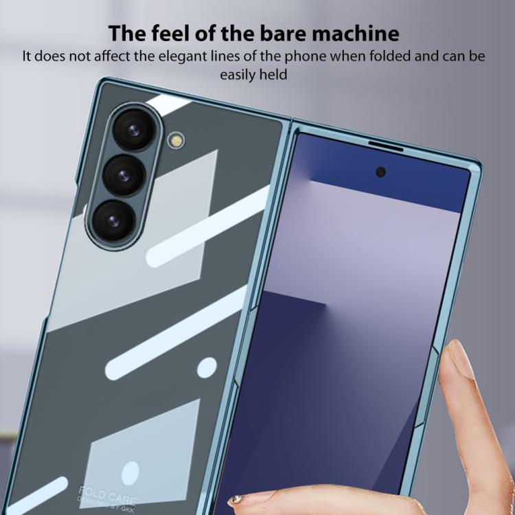 For Samsung Galaxy Z Fold7 5G GKK Phantom Electroplating Folding Full Coverage Phone Case