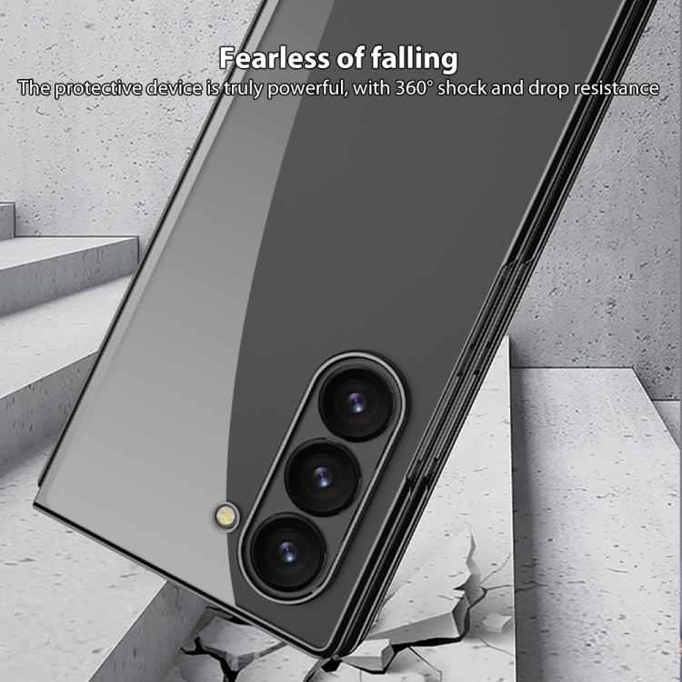 For Samsung Galaxy Z Fold7 5G GKK Phantom Electroplating Folding Full Coverage Phone Case