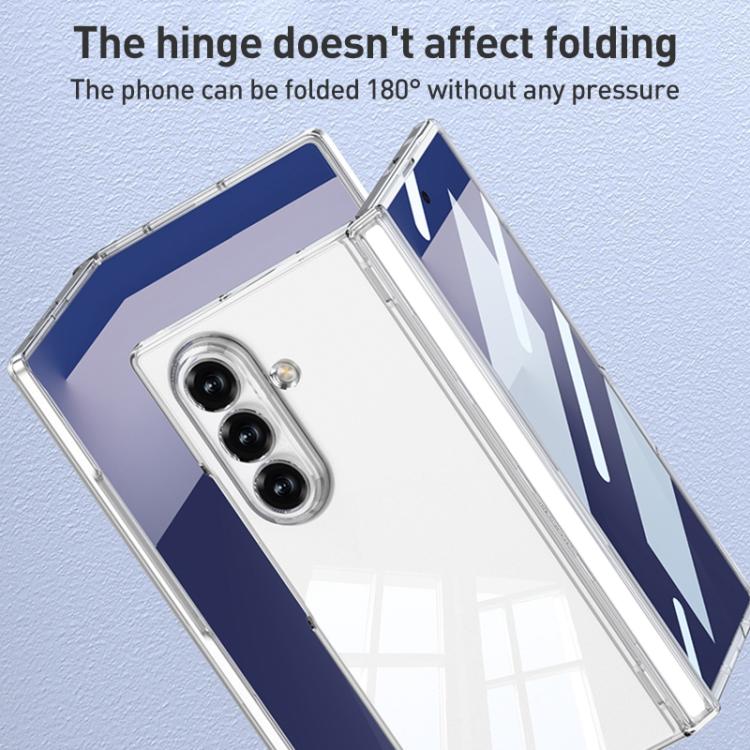 For Samsung Galaxy Z Fold7 5G GKK Integrated Thin Magsafe PC Magnetic Folding Hinge Phone Case