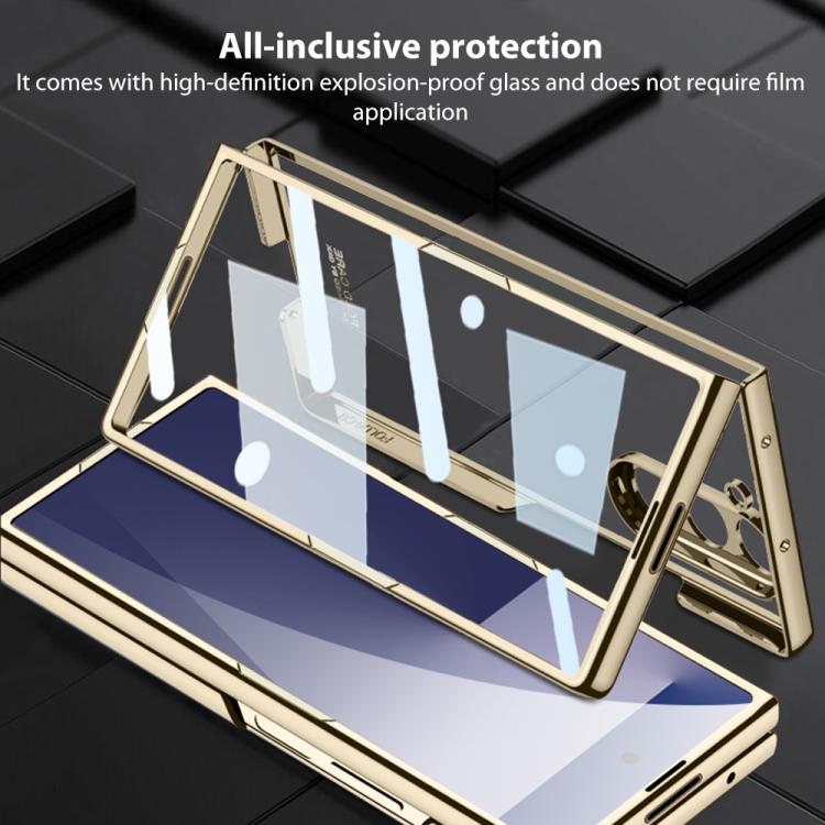For Samsung Galaxy Z Fold7 5G GKK Integrated Phantom Electroplating Phone Case