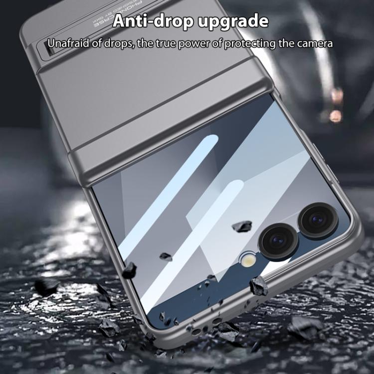 For Samsung Galaxy Z Flip7 5G GKK Integrated Magnetic Triumph Ultra-thin Full Coverage Phone Case with Holder