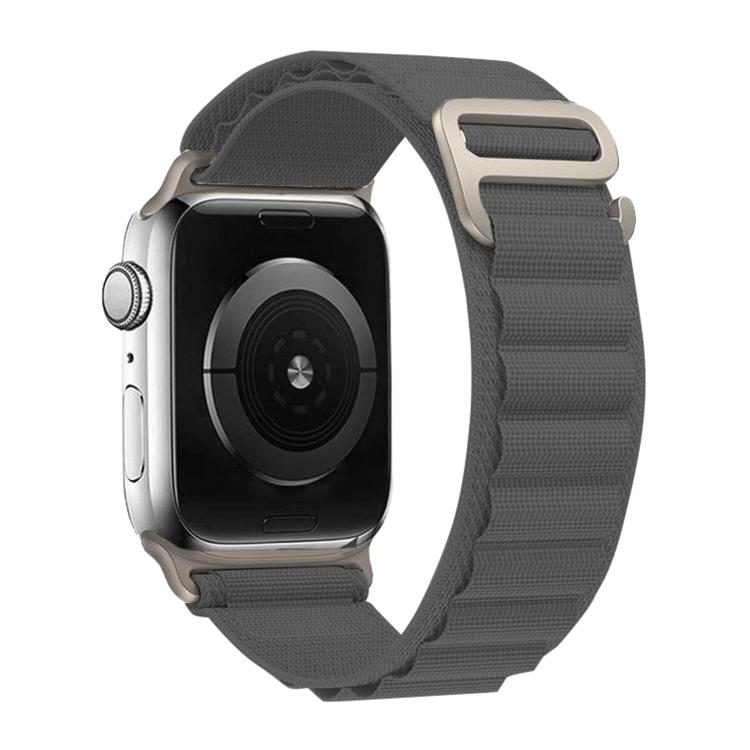 For Apple Watch Series 40mm Buckle Loop Nylon Watch Band with 3D Curved Film