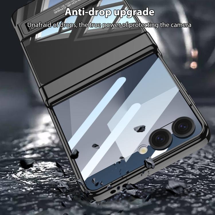 For Samsung Galaxy Z Flip7 5G GKK Integrated Triumph Phantom Magnetic Phone Case with Holder