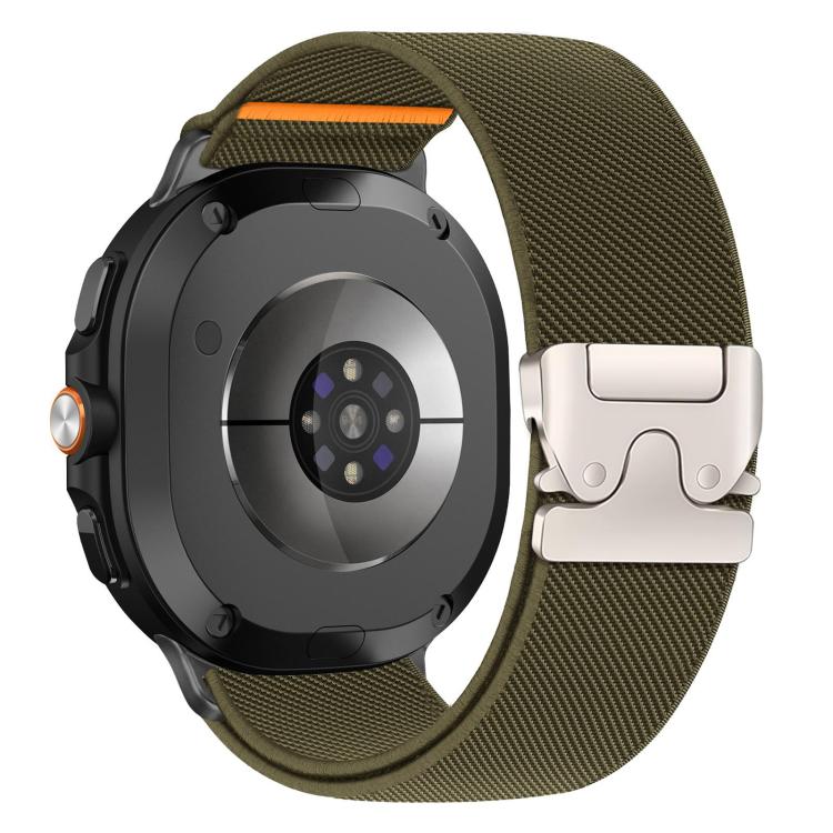 For Samsung Galaxy Watch8 / Watch8 Classic xDfind Parachute Buckle Stretch Nylon Watch Band