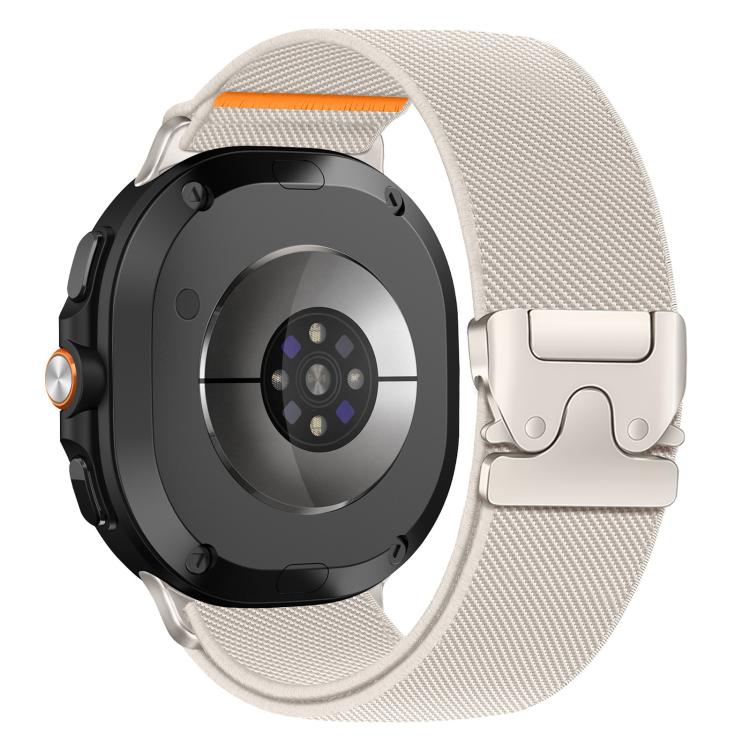 For Samsung Galaxy Watch8 / Watch8 Classic xDfind Parachute Buckle Stretch Nylon Watch Band