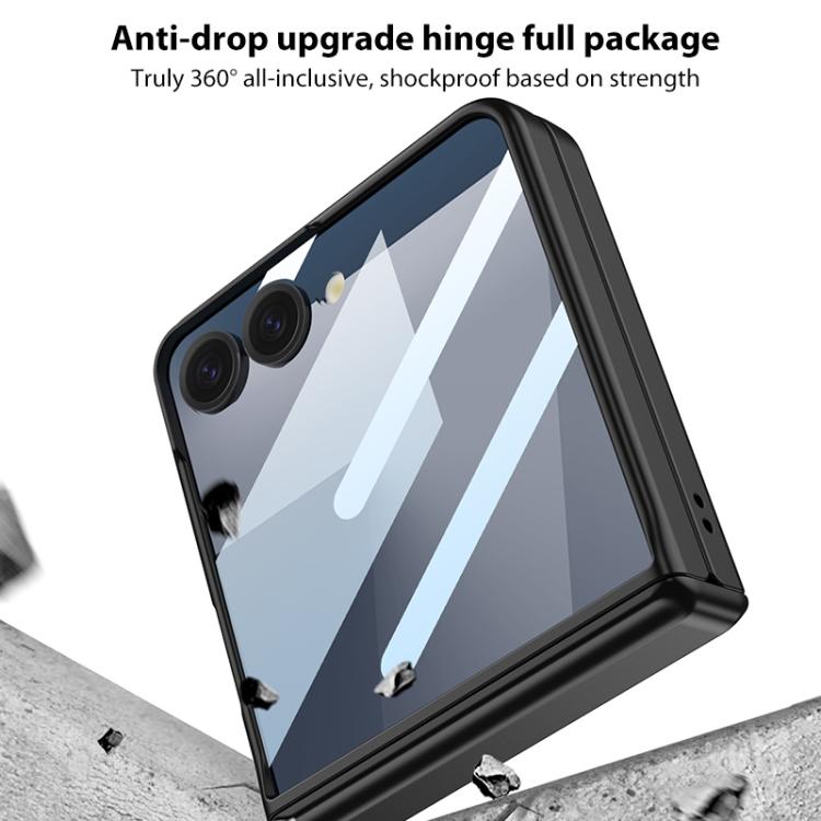 For Samsung Galaxy Z Flip7 5G GKK Integrated MagSafe Magnetic Full Coverage Phone Case
