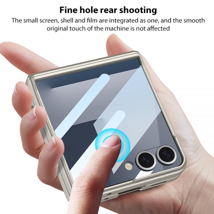 For Samsung Galaxy Z Flip7 5G GKK Integrated MagSafe Magnetic Full Coverage Phone Case
