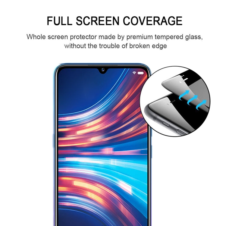 For Vivo V17 Neo Full Glue Full Screen Tempered Glass Film