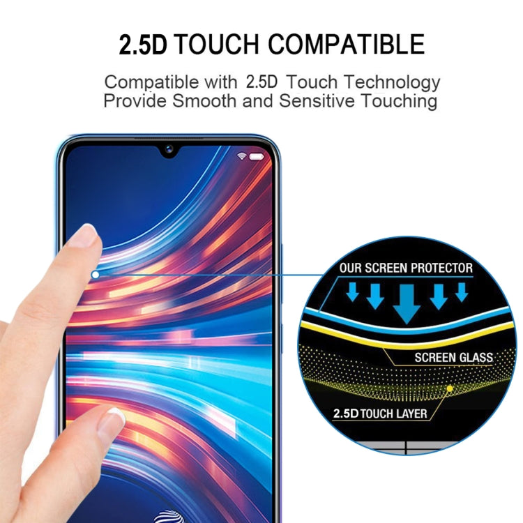 For Vivo V17 Neo Full Glue Full Screen Tempered Glass Film