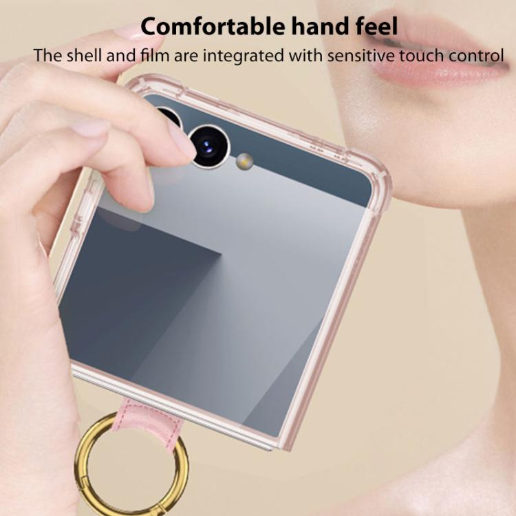 For Samsung Galaxy Z Flip7 5G GKK Airbag Phone Case with Ring