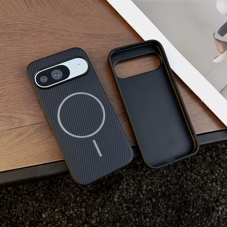 For Google Pixel 10 / 10 Pro Carbon Fiber Texture MagSafe Phone Case