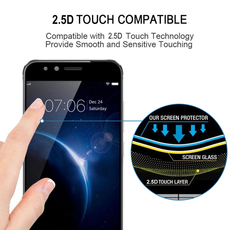 For Vivo X9i 25 PCS Full Glue Full Screen Tempered Glass Film