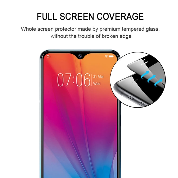 For Vivo Y91i (India) / Y91C 25 PCS Full Glue Full Screen Tempered Glass Film