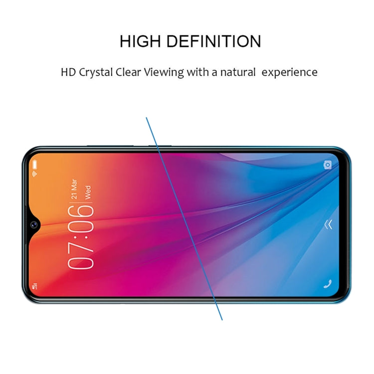 For Vivo Y91i (India) / Y91C 25 PCS Full Glue Full Screen Tempered Glass Film