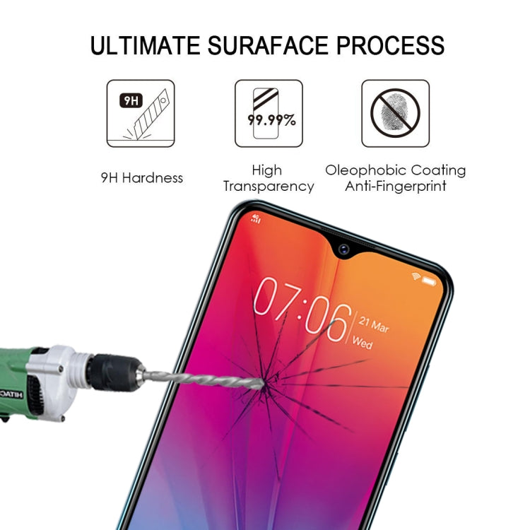 For Vivo Y91i (India) / Y91C 25 PCS Full Glue Full Screen Tempered Glass Film