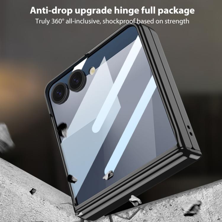 For Samsung Galaxy Z Flip7 5G GKK Integrated Magnetic Fold Hinge Shockproof Phone Case