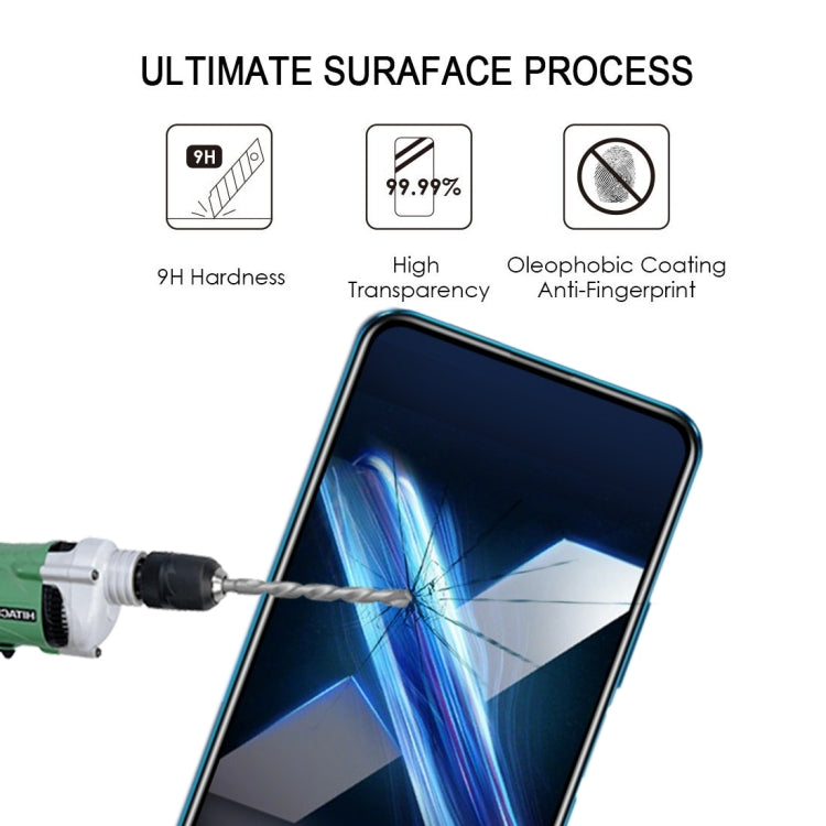 For Honor X10 5G / X10 Pro Full Glue Full Screen Tempered Glass Film