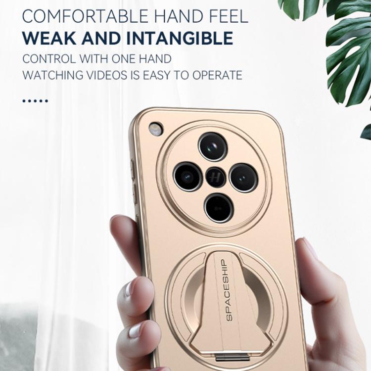 For OPPO Find X8s+ Spaceship MagSafe Folding Holder Phone Case