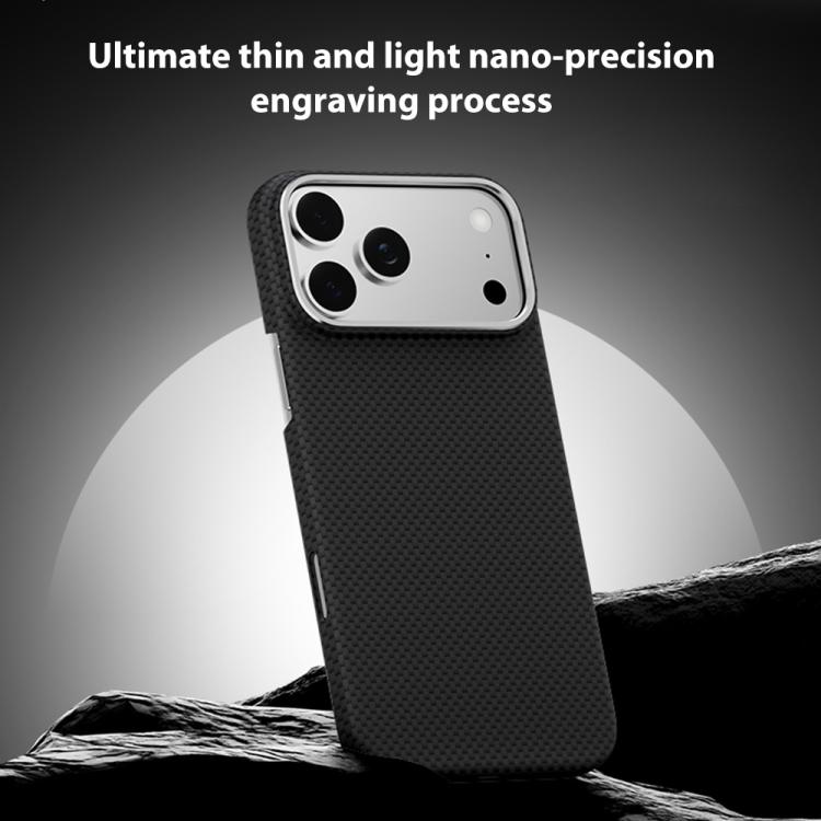 For iPhone 17 Pro Max Nanofiber MagSafe Magnetic Phone Case