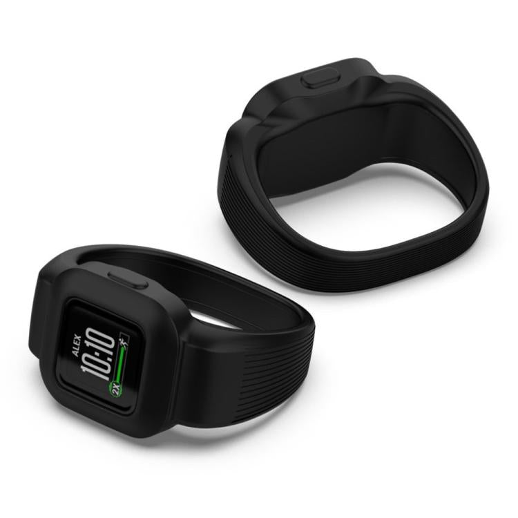 For GarminFit jr. 3 / Vivofit JR 3 xDfind Solid Color Integrated Silicone Watch Band