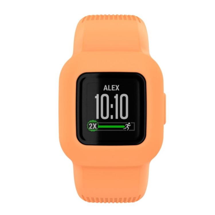 For GarminFit jr. 3 / Vivofit JR 3 xDfind Solid Color Integrated Silicone Watch Band