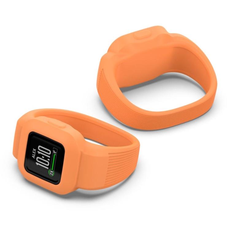 For GarminFit jr. 3 / Vivofit JR 3 xDfind Solid Color Integrated Silicone Watch Band