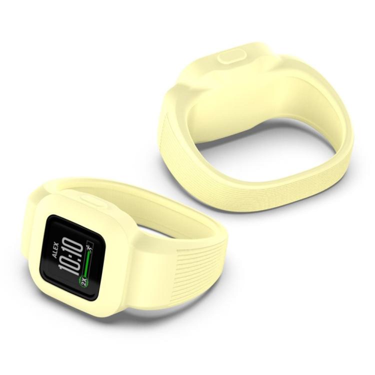 For GarminFit jr. 3 / Vivofit JR 3 xDfind Solid Color Integrated Silicone Watch Band
