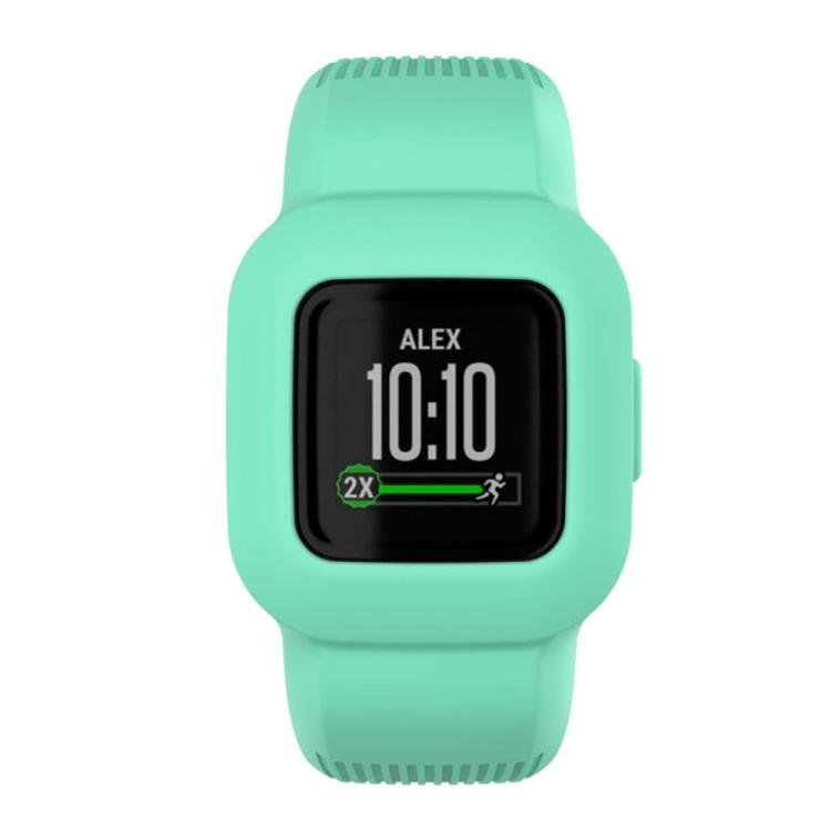 For GarminFit jr. 3 / Vivofit JR 3 xDfind Solid Color Integrated Silicone Watch Band