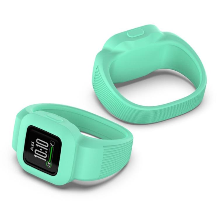 For GarminFit jr. 3 / Vivofit JR 3 xDfind Solid Color Integrated Silicone Watch Band