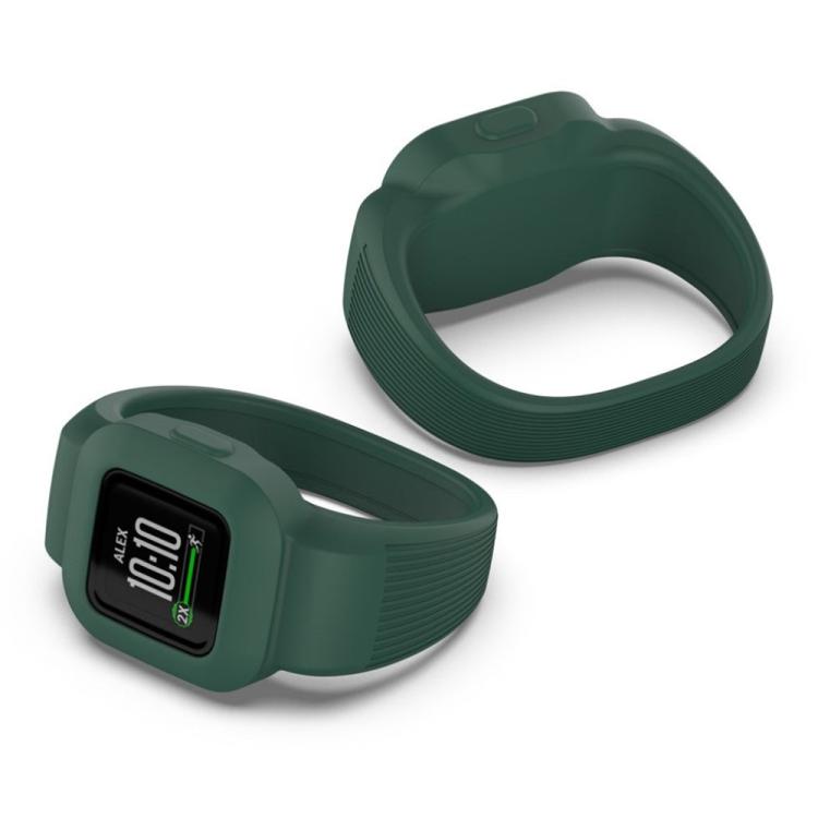 For GarminFit jr. 3 / Vivofit JR 3 xDfind Solid Color Integrated Silicone Watch Band