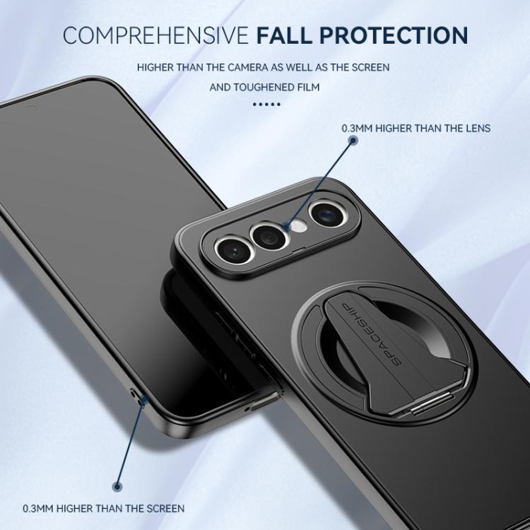For vivo S50 Pro mini 5G Spaceship MagSafe Folding Holder Phone Case