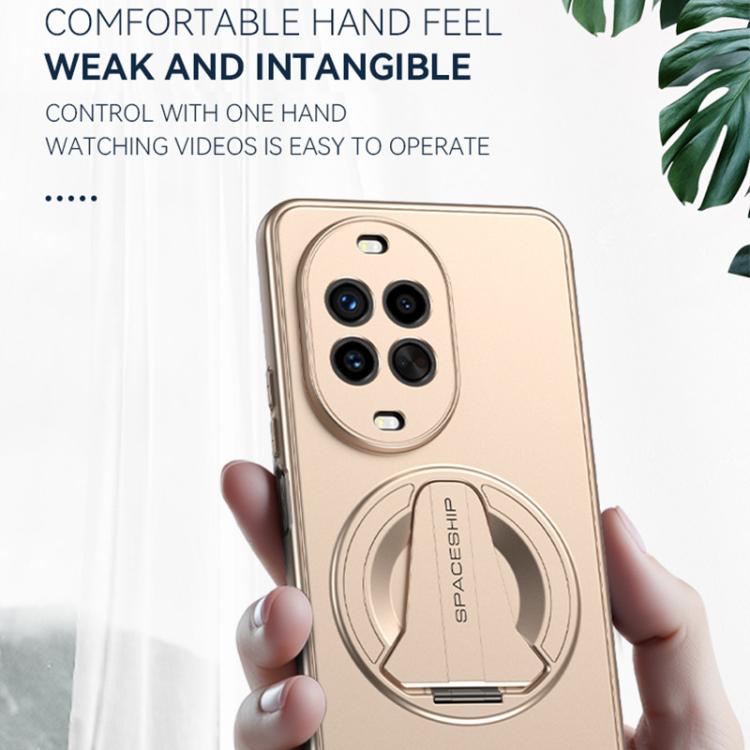For Huawei nova 13 Pro Spaceship MagSafe Folding Holder Phone Case