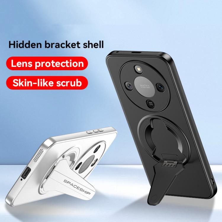 For Honor X70i Spaceship MagSafe Folding Holder Phone Case