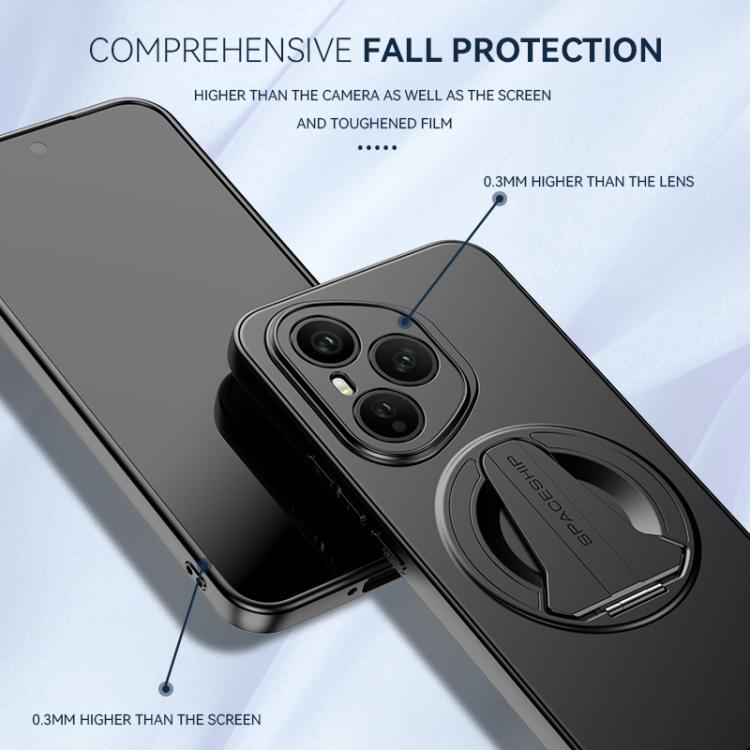 For Honor 300 Pro Spaceship MagSafe Folding Holder Phone Case