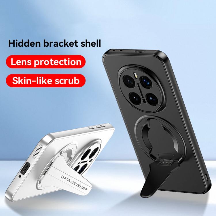 For Honor Magic6 Spaceship MagSafe Folding Holder Phone Case