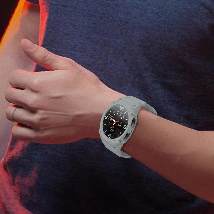 For Samsung Galaxy Watch8 44mm Integrated TPU Watch Band