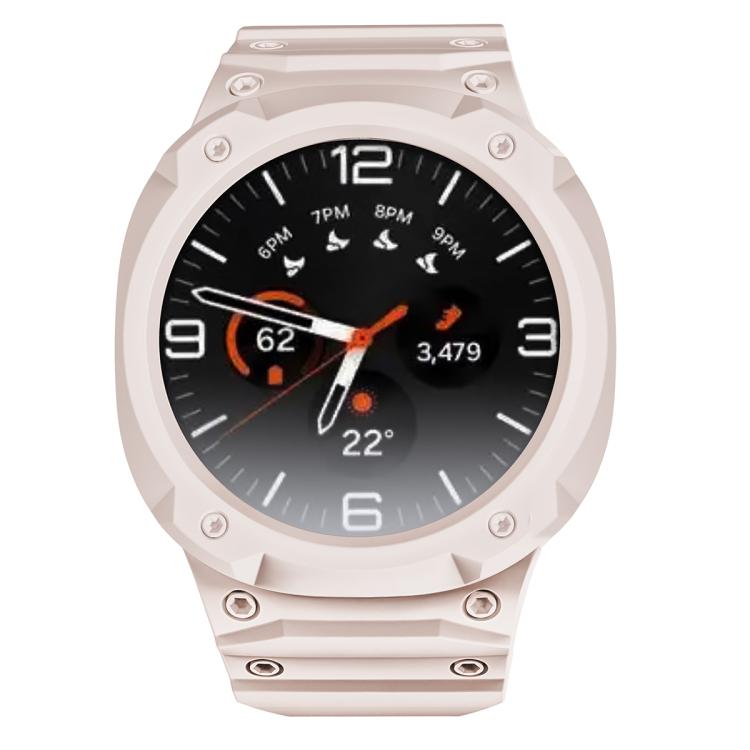 For Samsung Galaxy Watch8 44mm Integrated TPU Watch Band